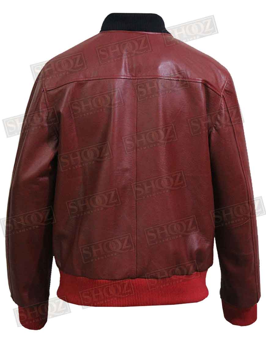 Jamie Foxx Brit Awards Bomber Leather Jacket